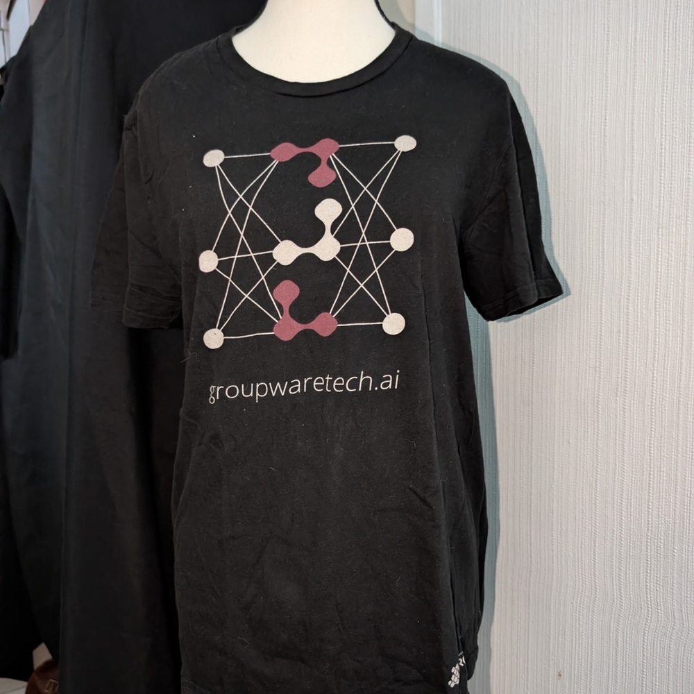 GroupwareTech Black Graphic Tee